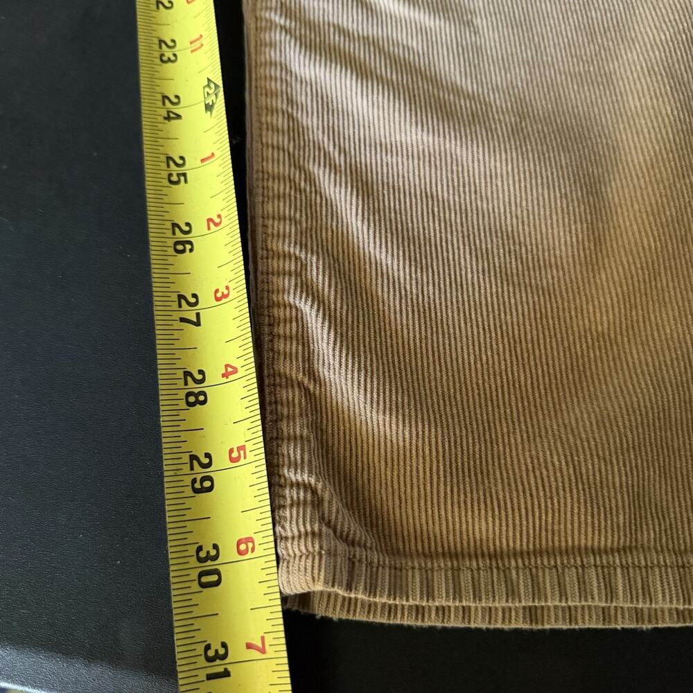 Lucky Brand 361 Vintage Straight Corduroy Pants Mens 40x32 Khaki Beige Cotton - Picture 5 of 12